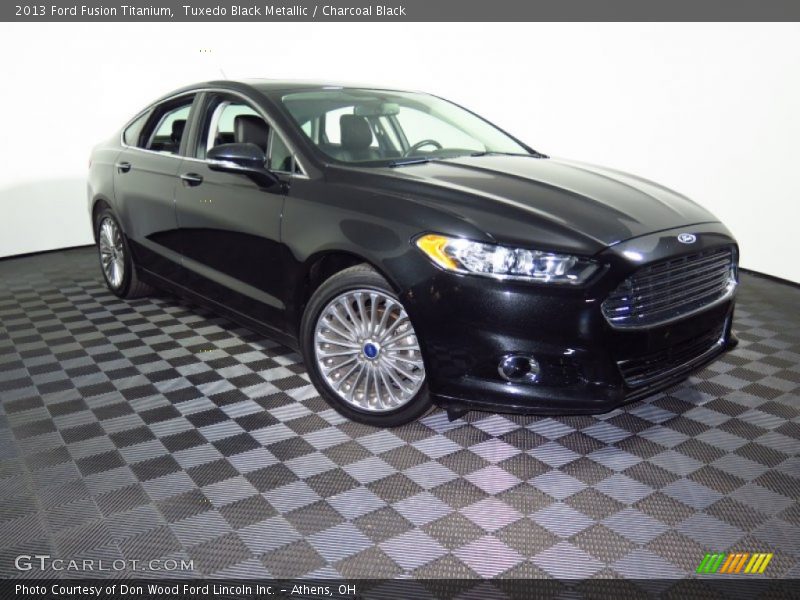 Tuxedo Black Metallic / Charcoal Black 2013 Ford Fusion Titanium