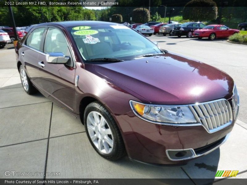 Bordeaux Reserve Metallic / Cashmere 2012 Lincoln MKZ FWD