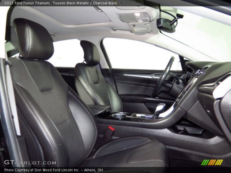 Tuxedo Black Metallic / Charcoal Black 2013 Ford Fusion Titanium
