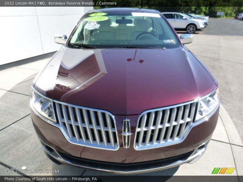 Bordeaux Reserve Metallic / Cashmere 2012 Lincoln MKZ FWD