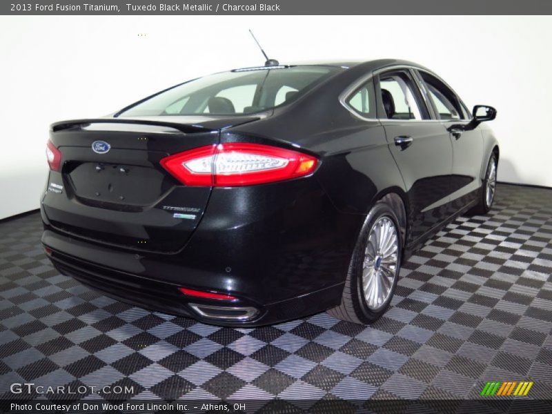 Tuxedo Black Metallic / Charcoal Black 2013 Ford Fusion Titanium