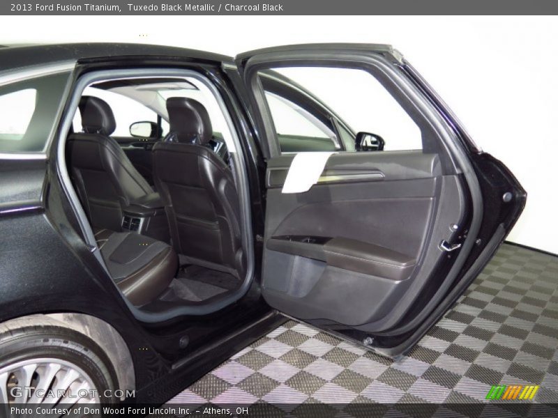 Tuxedo Black Metallic / Charcoal Black 2013 Ford Fusion Titanium