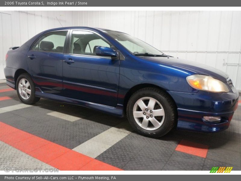 Indigo Ink Pearl / Stone 2006 Toyota Corolla S