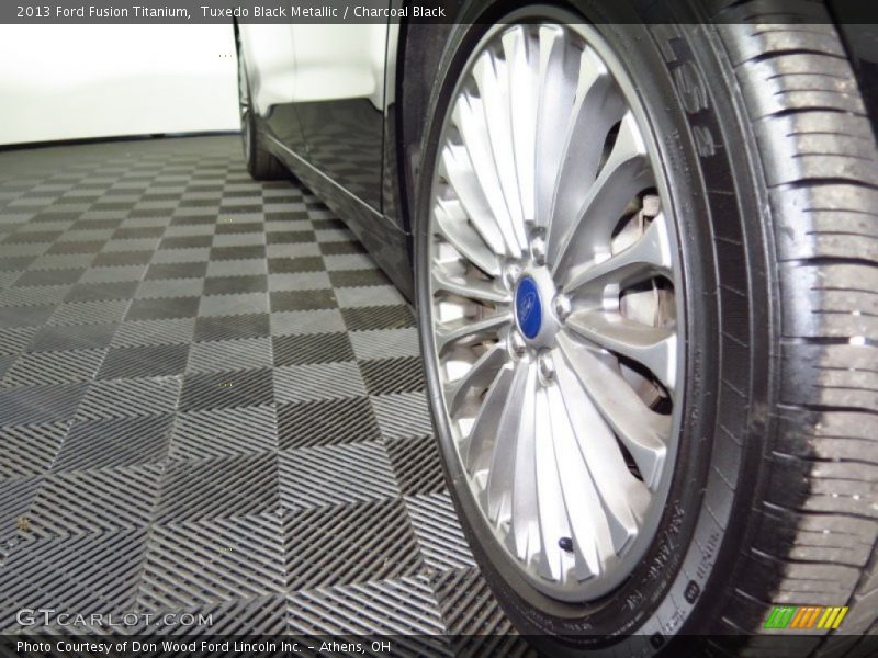 Tuxedo Black Metallic / Charcoal Black 2013 Ford Fusion Titanium