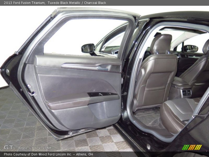 Tuxedo Black Metallic / Charcoal Black 2013 Ford Fusion Titanium