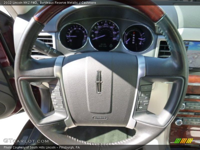 Bordeaux Reserve Metallic / Cashmere 2012 Lincoln MKZ FWD