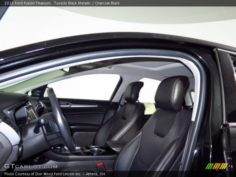 Tuxedo Black Metallic / Charcoal Black 2013 Ford Fusion Titanium