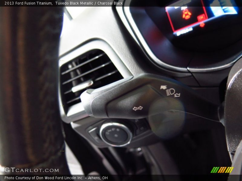 Tuxedo Black Metallic / Charcoal Black 2013 Ford Fusion Titanium