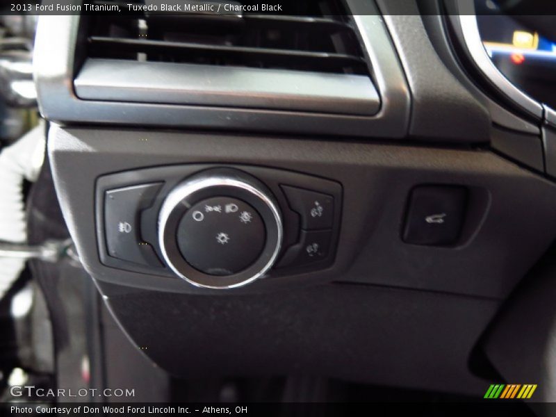 Tuxedo Black Metallic / Charcoal Black 2013 Ford Fusion Titanium