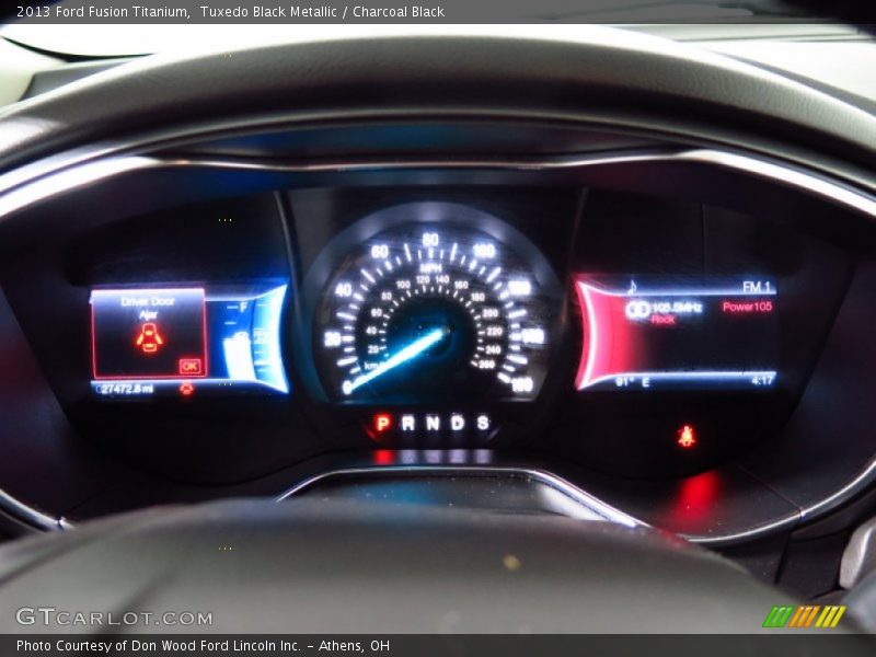 Tuxedo Black Metallic / Charcoal Black 2013 Ford Fusion Titanium
