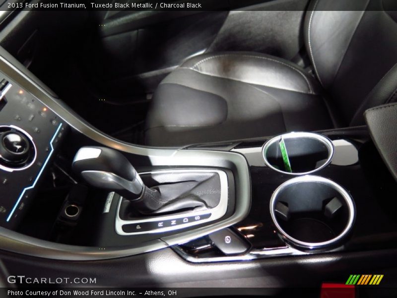 Tuxedo Black Metallic / Charcoal Black 2013 Ford Fusion Titanium