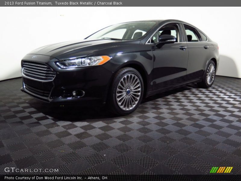 Tuxedo Black Metallic / Charcoal Black 2013 Ford Fusion Titanium
