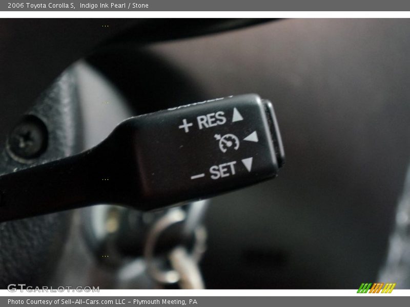 Indigo Ink Pearl / Stone 2006 Toyota Corolla S