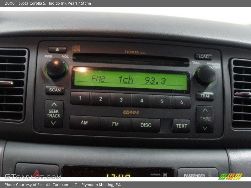 Indigo Ink Pearl / Stone 2006 Toyota Corolla S
