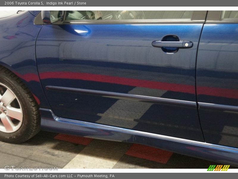 Indigo Ink Pearl / Stone 2006 Toyota Corolla S