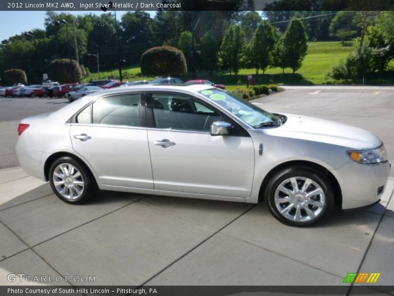 Ingot Silver Metallic / Dark Charcoal 2012 Lincoln MKZ AWD