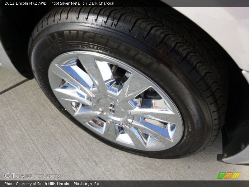 Ingot Silver Metallic / Dark Charcoal 2012 Lincoln MKZ AWD