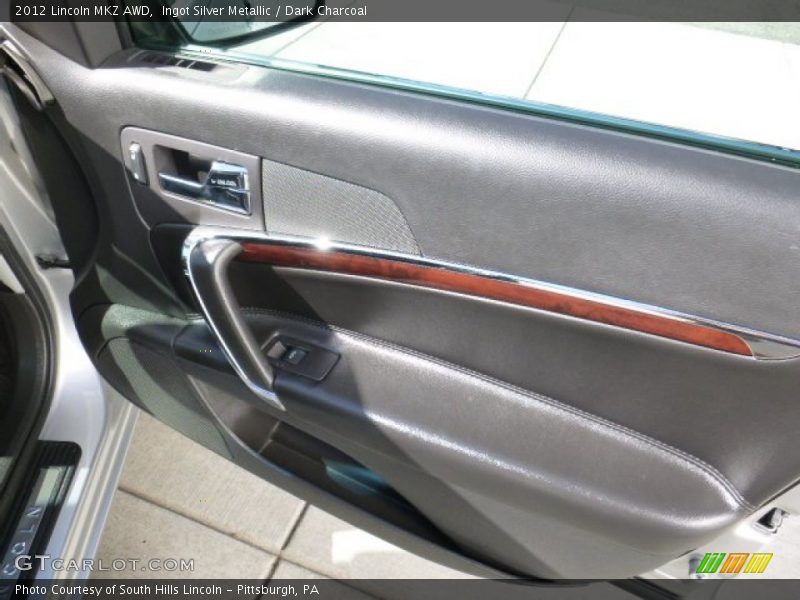 Ingot Silver Metallic / Dark Charcoal 2012 Lincoln MKZ AWD