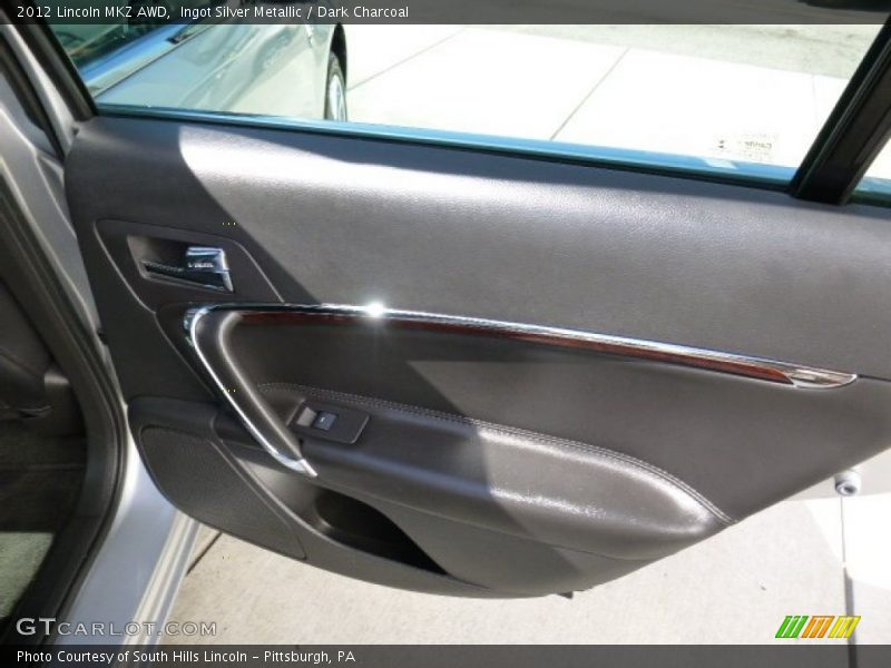 Ingot Silver Metallic / Dark Charcoal 2012 Lincoln MKZ AWD