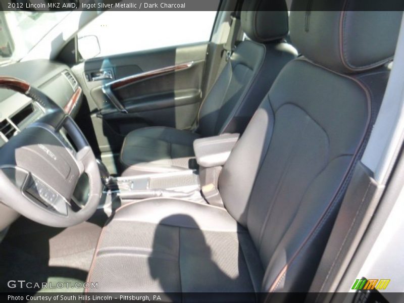 Ingot Silver Metallic / Dark Charcoal 2012 Lincoln MKZ AWD