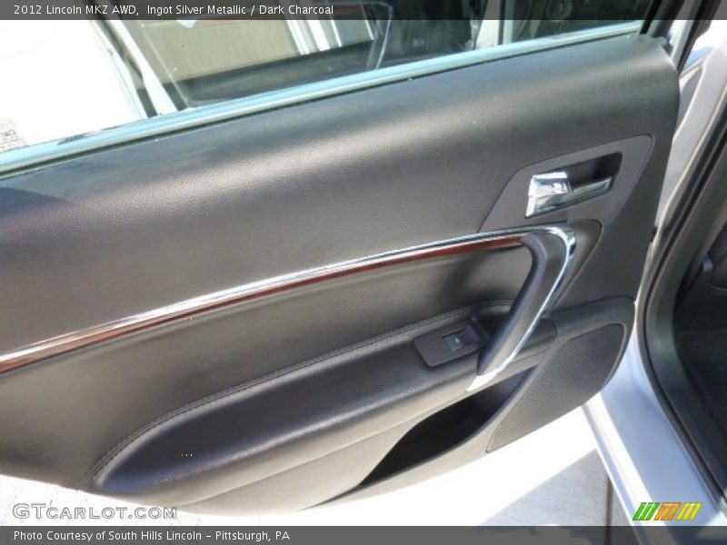 Ingot Silver Metallic / Dark Charcoal 2012 Lincoln MKZ AWD