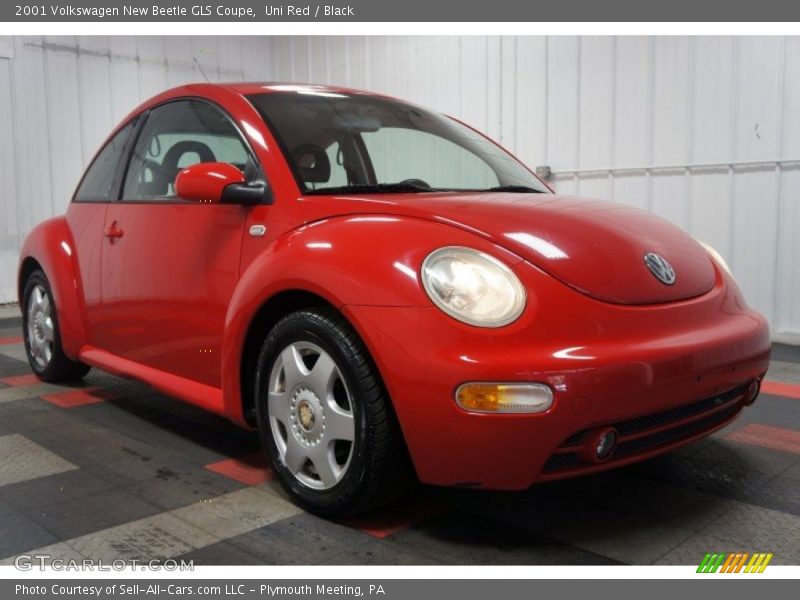 Uni Red / Black 2001 Volkswagen New Beetle GLS Coupe
