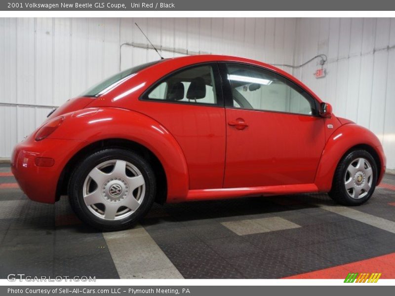 Uni Red / Black 2001 Volkswagen New Beetle GLS Coupe