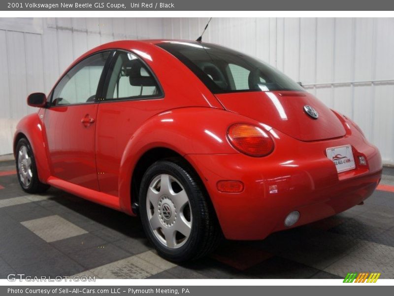 Uni Red / Black 2001 Volkswagen New Beetle GLS Coupe
