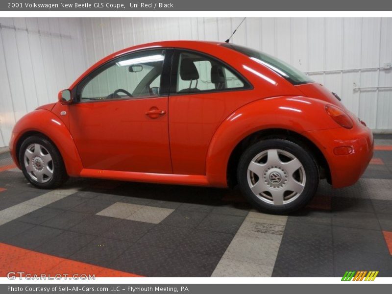Uni Red / Black 2001 Volkswagen New Beetle GLS Coupe