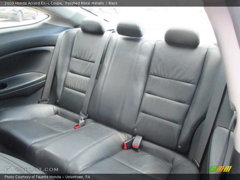 Polished Metal Metallic / Black 2009 Honda Accord EX-L Coupe