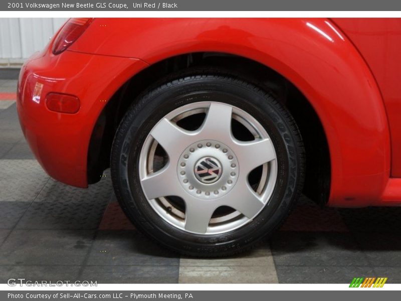 Uni Red / Black 2001 Volkswagen New Beetle GLS Coupe