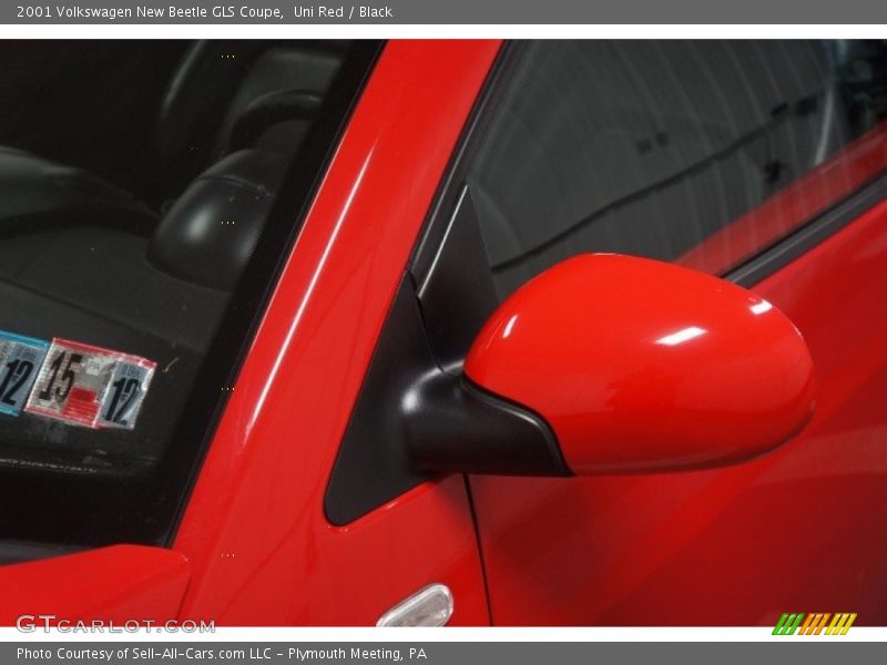 Uni Red / Black 2001 Volkswagen New Beetle GLS Coupe