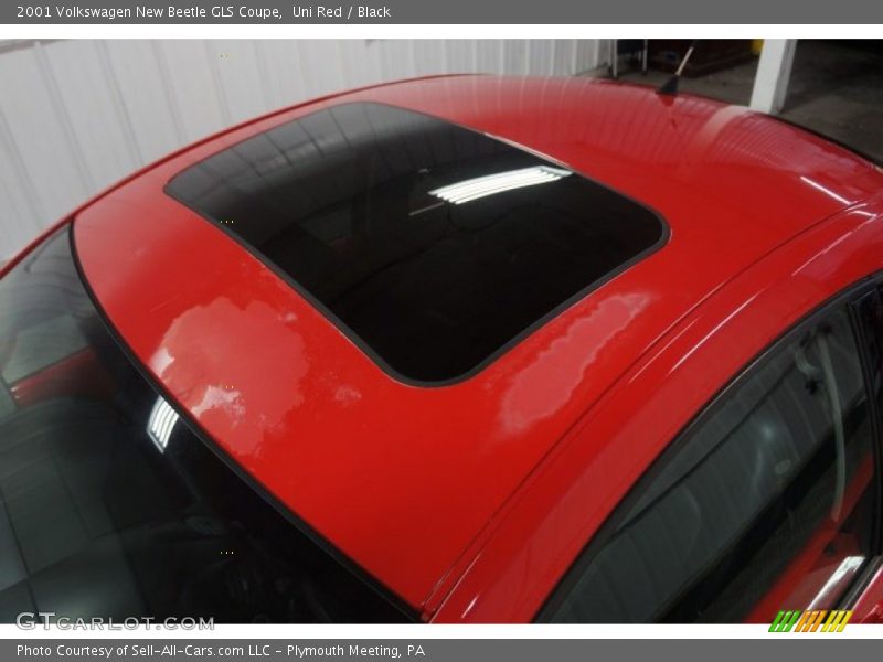 Uni Red / Black 2001 Volkswagen New Beetle GLS Coupe