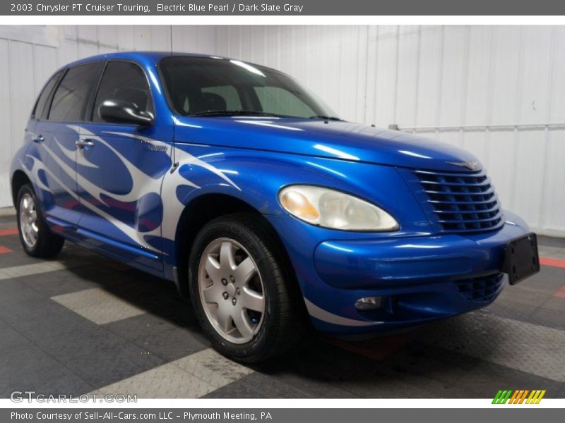 Electric Blue Pearl / Dark Slate Gray 2003 Chrysler PT Cruiser Touring