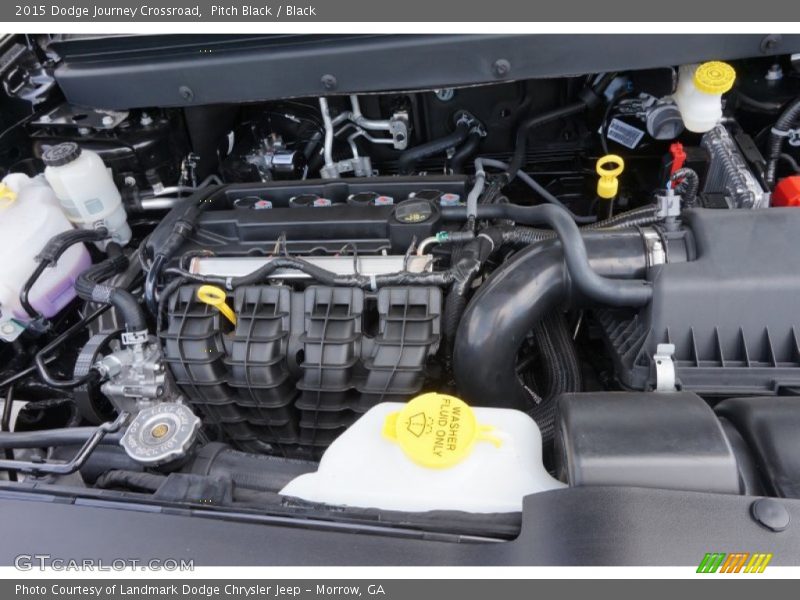 Pitch Black / Black 2015 Dodge Journey Crossroad