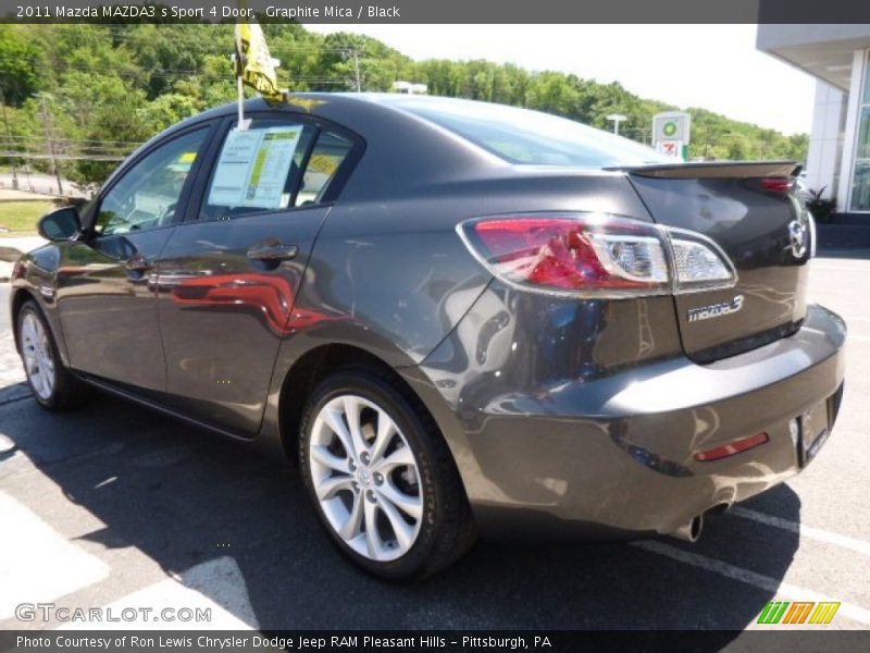 Graphite Mica / Black 2011 Mazda MAZDA3 s Sport 4 Door