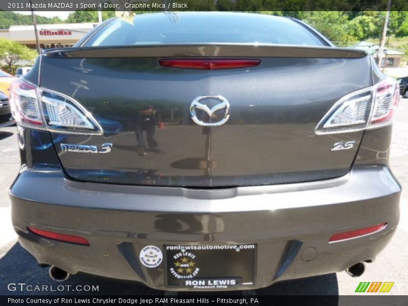 Graphite Mica / Black 2011 Mazda MAZDA3 s Sport 4 Door