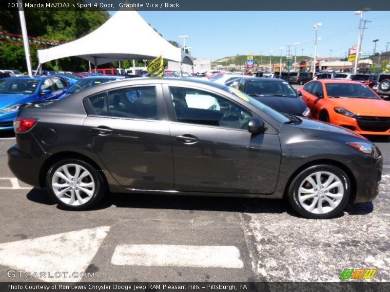Graphite Mica / Black 2011 Mazda MAZDA3 s Sport 4 Door