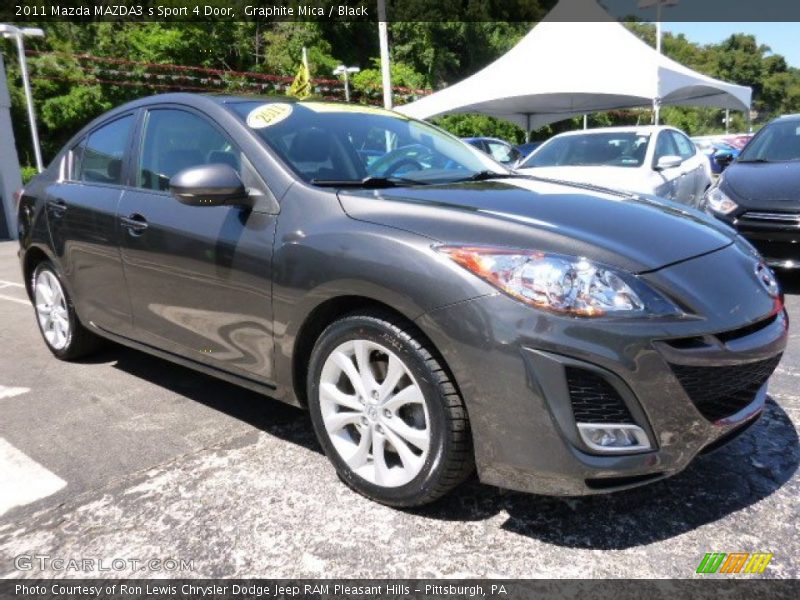 Graphite Mica / Black 2011 Mazda MAZDA3 s Sport 4 Door