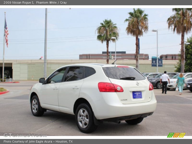 Phantom White / Gray 2009 Nissan Rogue S