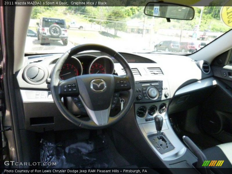 Graphite Mica / Black 2011 Mazda MAZDA3 s Sport 4 Door