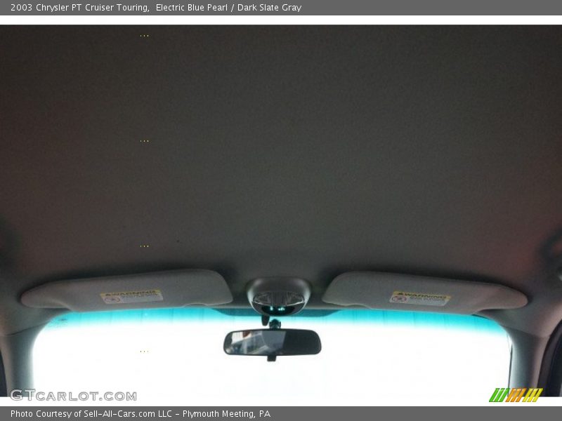 Electric Blue Pearl / Dark Slate Gray 2003 Chrysler PT Cruiser Touring