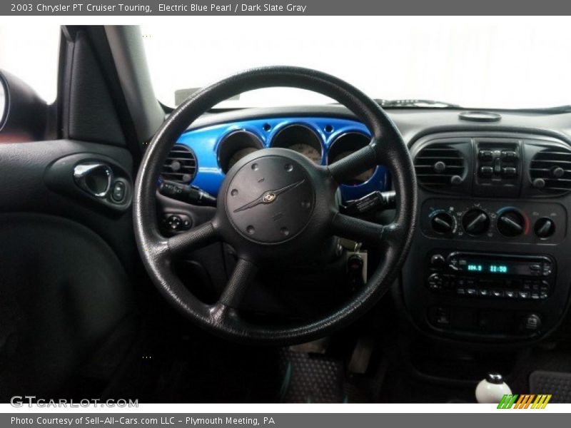 Electric Blue Pearl / Dark Slate Gray 2003 Chrysler PT Cruiser Touring