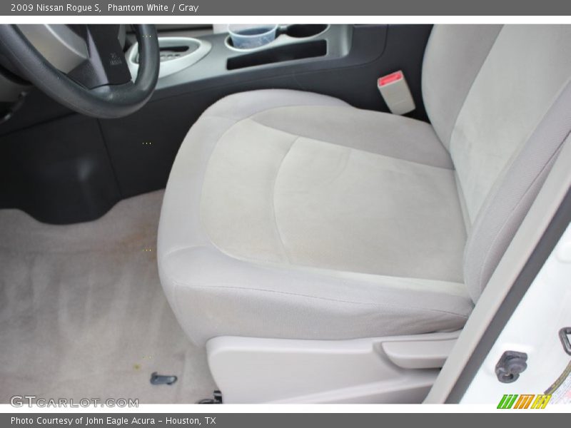 Phantom White / Gray 2009 Nissan Rogue S