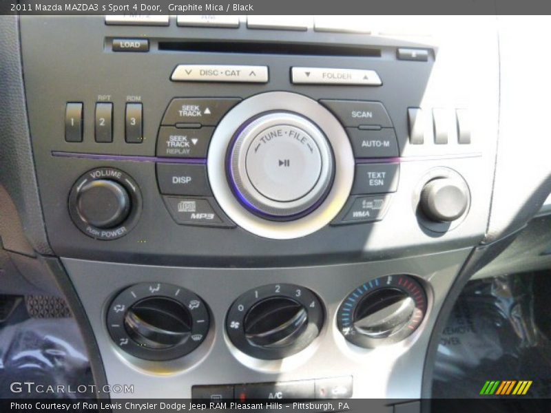 Graphite Mica / Black 2011 Mazda MAZDA3 s Sport 4 Door