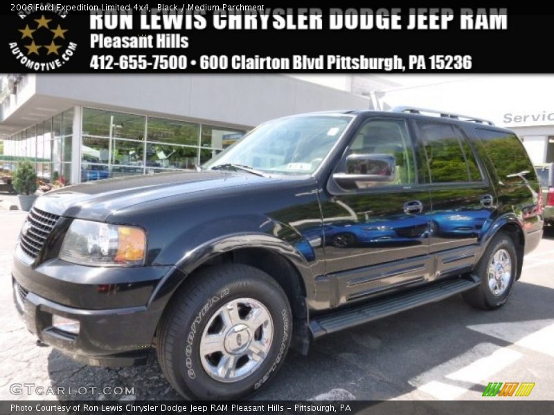 Black / Medium Parchment 2006 Ford Expedition Limited 4x4