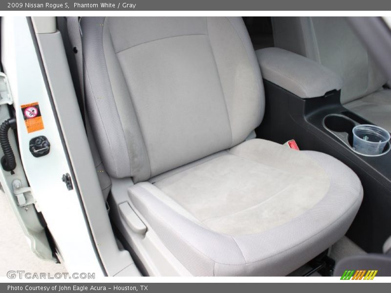 Phantom White / Gray 2009 Nissan Rogue S