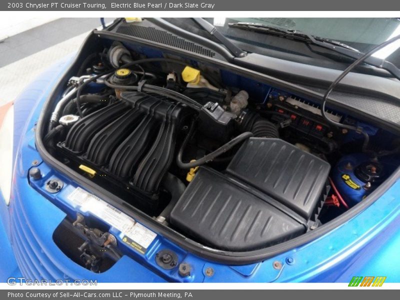 Electric Blue Pearl / Dark Slate Gray 2003 Chrysler PT Cruiser Touring