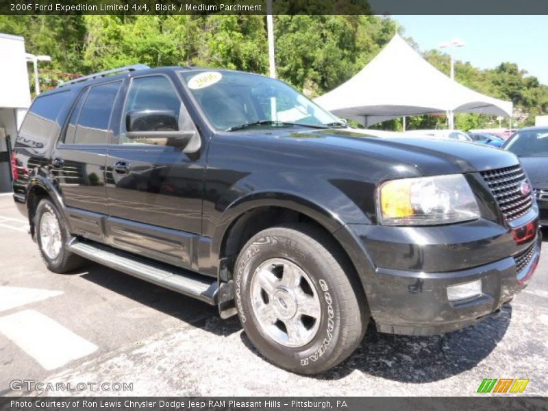 Black / Medium Parchment 2006 Ford Expedition Limited 4x4