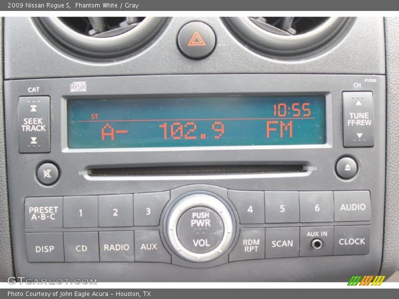 Phantom White / Gray 2009 Nissan Rogue S